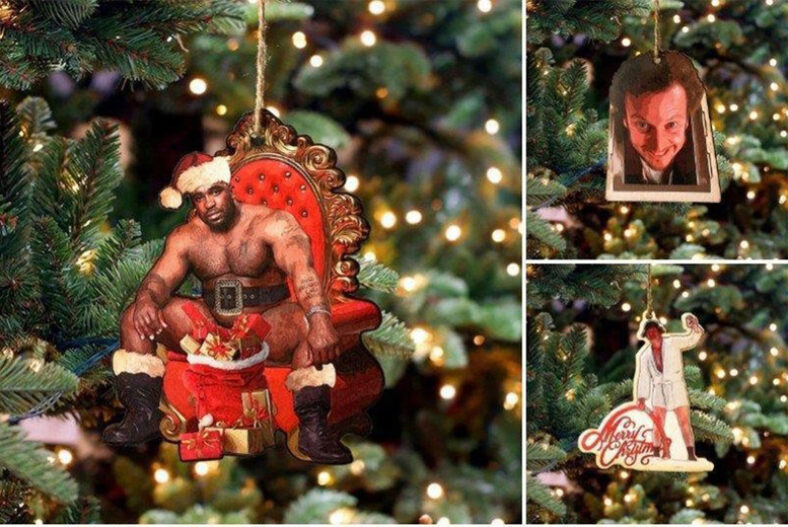 Movie Scene Inspired Acrylic Christmas Tree Decorations £4.99 instead of £19.99