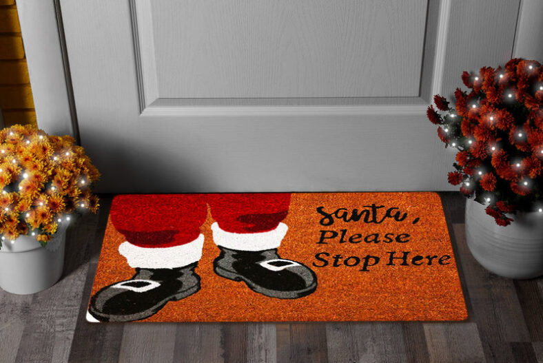 Anti-Slip Christmas Doormat – 12 Designs! £8.99 instead of £24.95