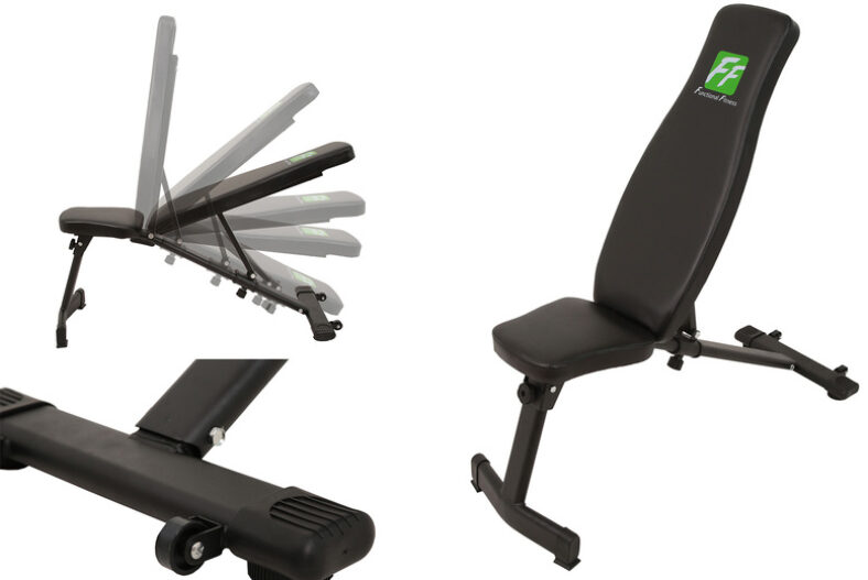 Adjustable Incline and Decline Bench £64.99 instead of £99.95