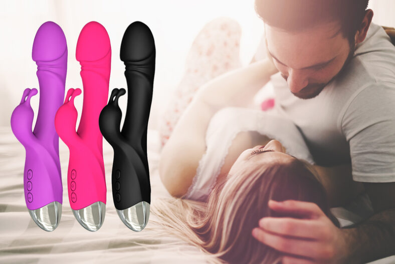 £19.99 instead of £59.99 for a double 10 mode stimulator vibe, choose from colours pink, purple or black from Fifty Shades of Lust – save 67%