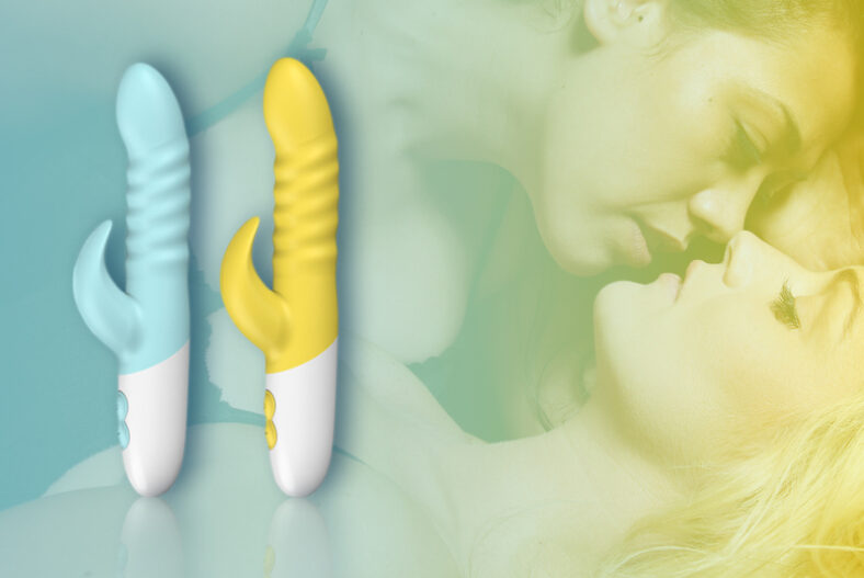 12 Mode Rechargeable Vibe with Vibrating Tongue – Optional Lube £19.99 instead of £49.99