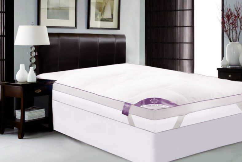Goose Feather & Goose Down 12.5cm Mattress Topper – Multiple Sizes £46.99 instead of £84.00