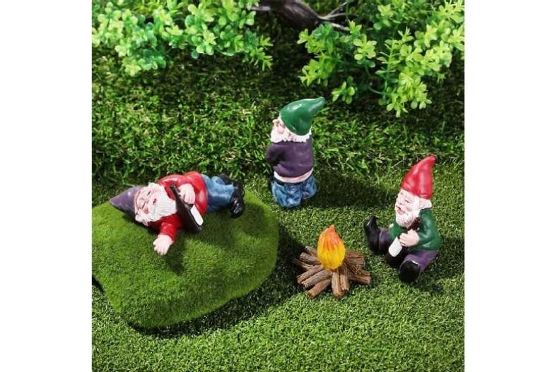 Drunken Garden Gnome Set £9.50 instead of £24.99