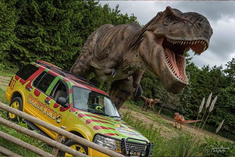 Jurassic Experience for 2 at Hoo Zoo & Dinosaur World, Shropshire £39.00 instead of £80.00
