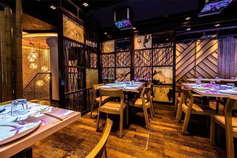£28 instead of up to £92.29 for an interactive dining experience, ‘unlimited’ sushi and Asian tapas for one person at Inamo or £49.95 including ‘bottomless’ wine or beer – dine at Soho or Covent Garden and save up to 70%