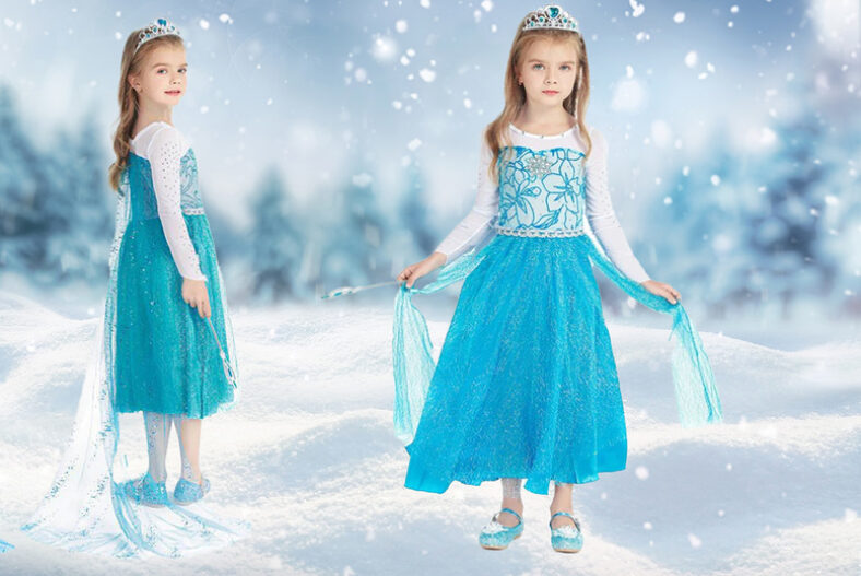 Frozen Inspired Princess Dress £11.99 instead of £39.99