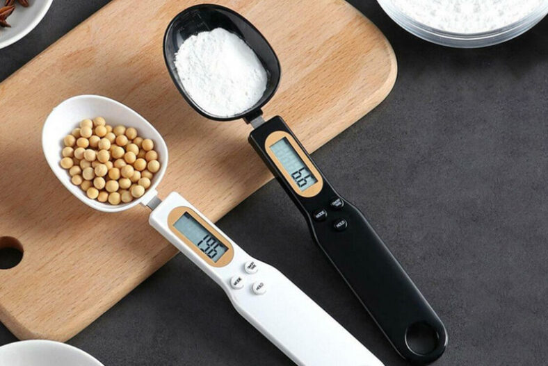 Electronic Measuring Spoon – Black or White! £4.99 instead of £19.99