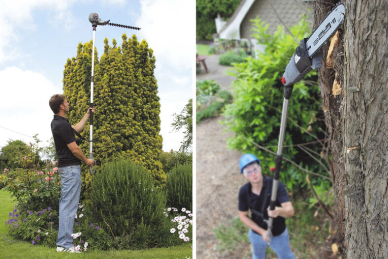 Telescopic Hedge Trimmer & Chainsaw £119.00 instead of £169.99