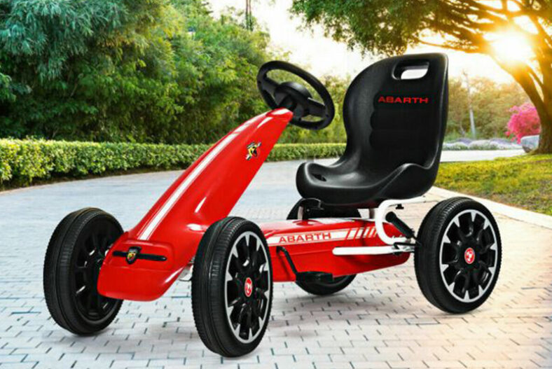 Kids Pedal Go Kart Ride on Adjustable Seat with 2 Colours £89.99 instead of £119.00