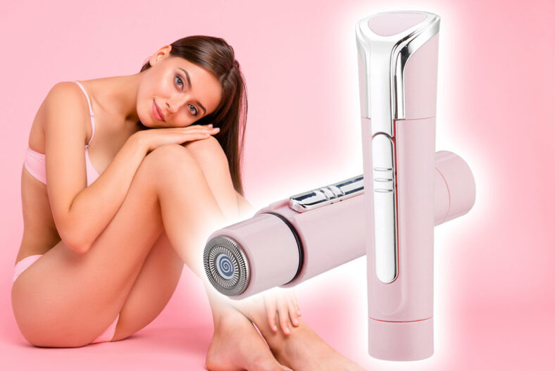 Portable Electric Shaver Hair Remover – Pink £7.50 instead of £19.99