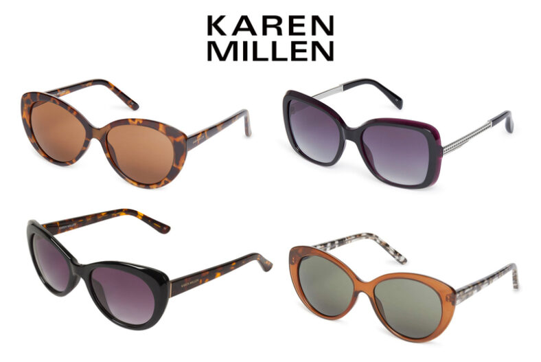 Women’s Karen Millen Sunglasses – 14 Designs £19.99 instead of £71.01