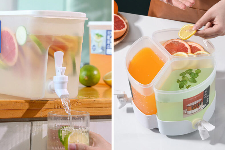 Drink Dispenser with Refillable Tap – 3 Options £9.99 instead of £29.99