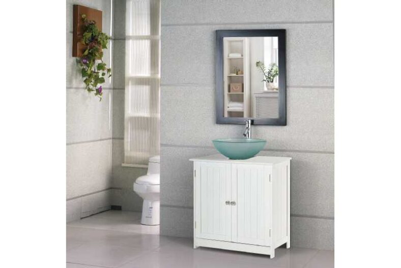 HOMCOM Sink Bathroom Storage Cabinet £40.99 instead of £89.99