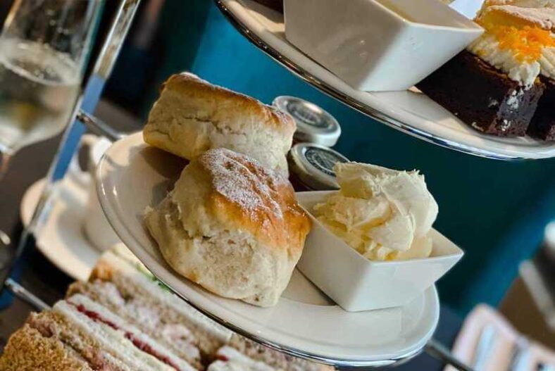 Sparkling Afternoon Tea for 2 at The Bay, South Sands Hotel £27.00 instead of £45.00