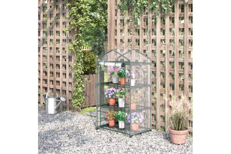 Outsunny 3 Tier Mini Greenhouse £18.99 instead of £33.99