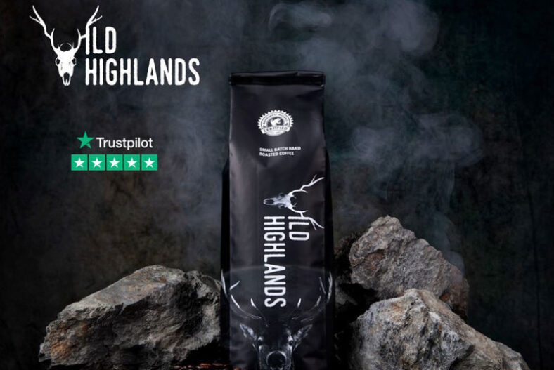 Three Bags of Luxury Coffee From Wild Highlands Coffee £19.99 instead of £38.95