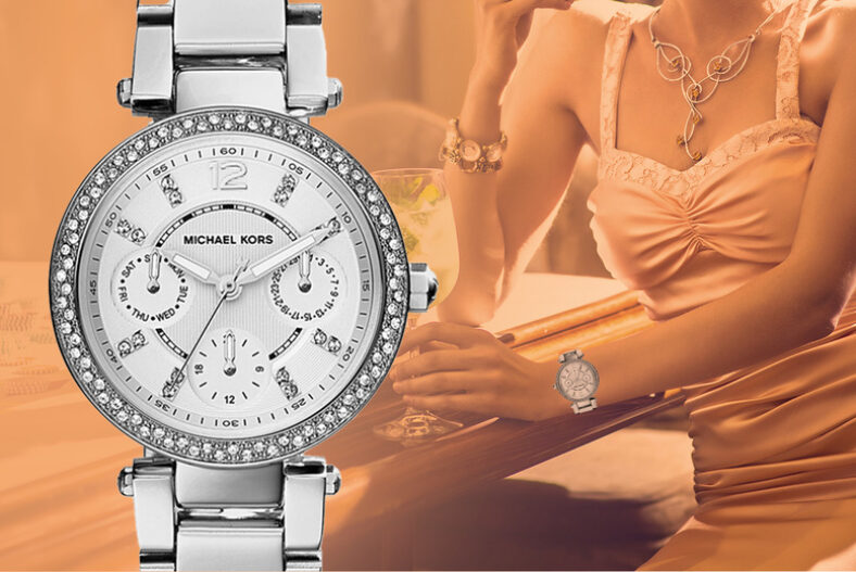 Women’s Michael Kors MK5615 Watch – Silver! £99.00 instead of £299.00