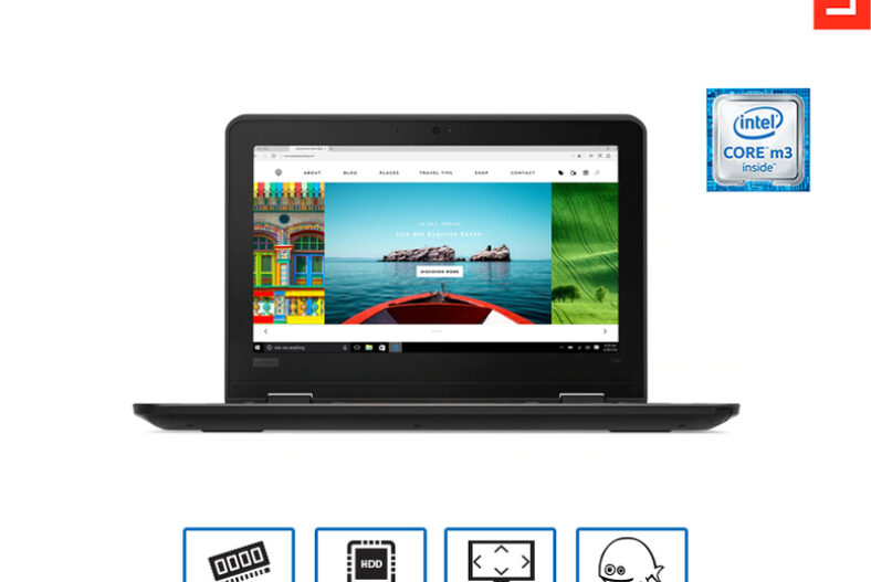 Lenovo ThinkPad 11e 3rd Gen 11.6” Display + 8GB RAM & 128GB SSD! £99.00 instead of £349.00