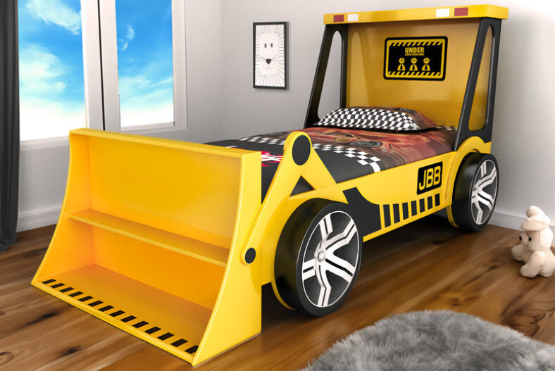 Kids JCB Yellow Digger Bed £309.00 instead of £465.00