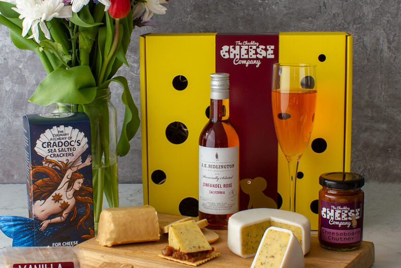 Cheese & Wine Hamper – The Chuckling Cheese Company £18.00 instead of £35.00