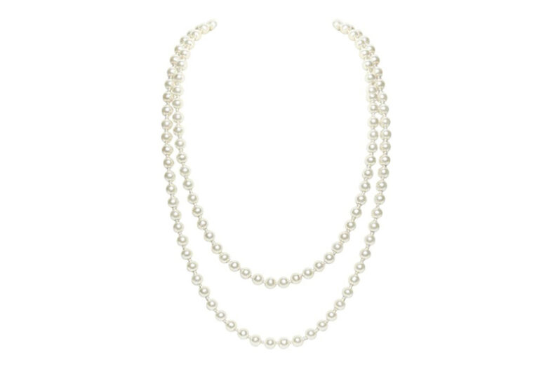 Fashion Faux Pearl Long Cluster Necklace £5.99 instead of £16.99