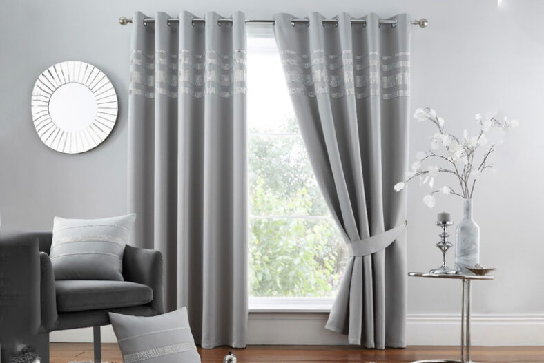 Blackout Curtains – 6 Colours & 4 Sizes £24.99 instead of £59.99