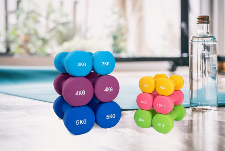 Neoprene Dumbbell Weights – Up to 5kg! £9.99 instead of £29.99