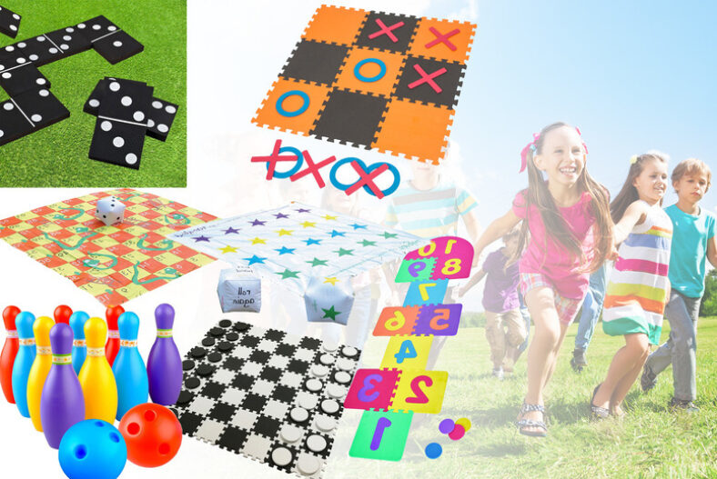 From £6.99 instead of £19.99 for a family outdoor garden game with choices including giant snakes and ladders, rounders, badminton and more from Direct2Publik – save up to 65%