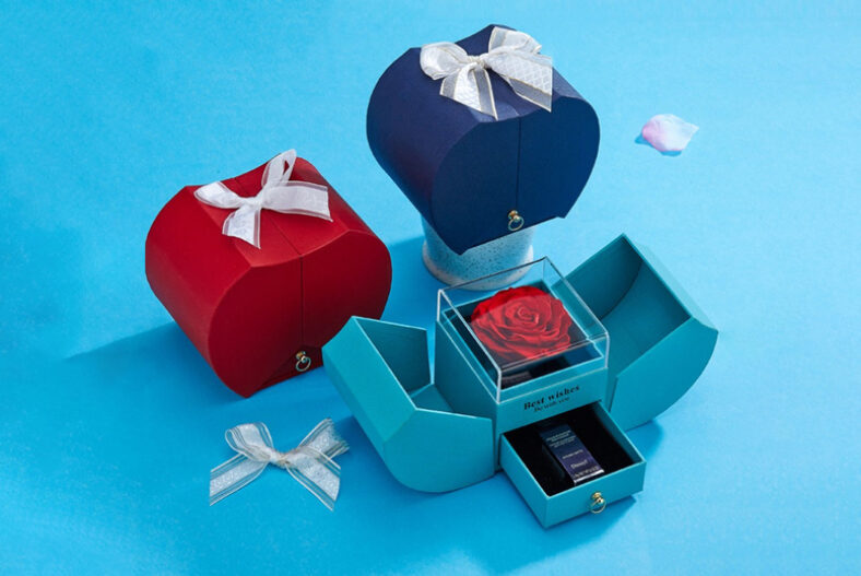 Preserved Rose Jewellery Box – Perfect Gift for Mother’s Day! £13.99 instead of £39.99