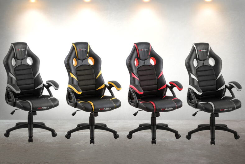 £115 instead of £249.99 for a GTI RACER Nitro gaming chair from Luxury Life Furniture – save 54%