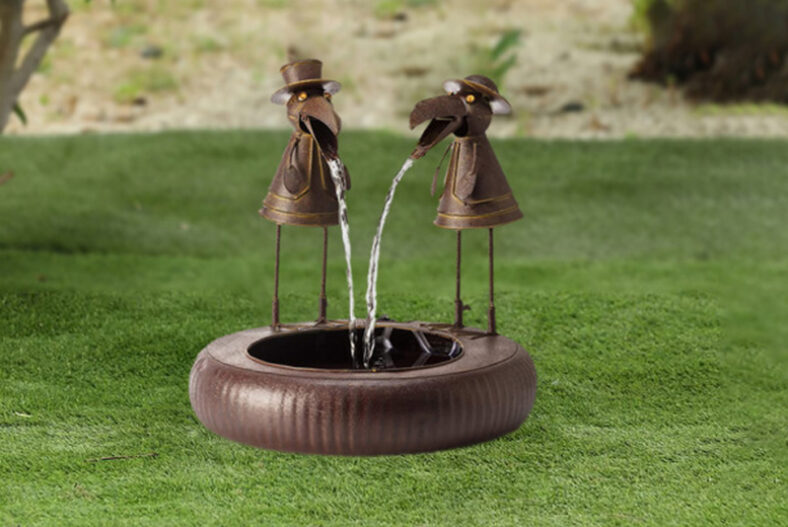 Outdoor Fountain Art Ornament – 5 Options £12.99 instead of £49.99