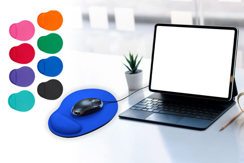 Wrist Support Mouse Pad – 1 Or 2 £5.99 instead of £13.99