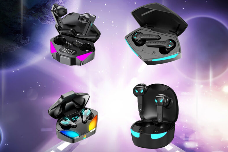 Alien-Inspired Gaming Wireless Earbuds – Four Styles! £11.99 instead of £39.99