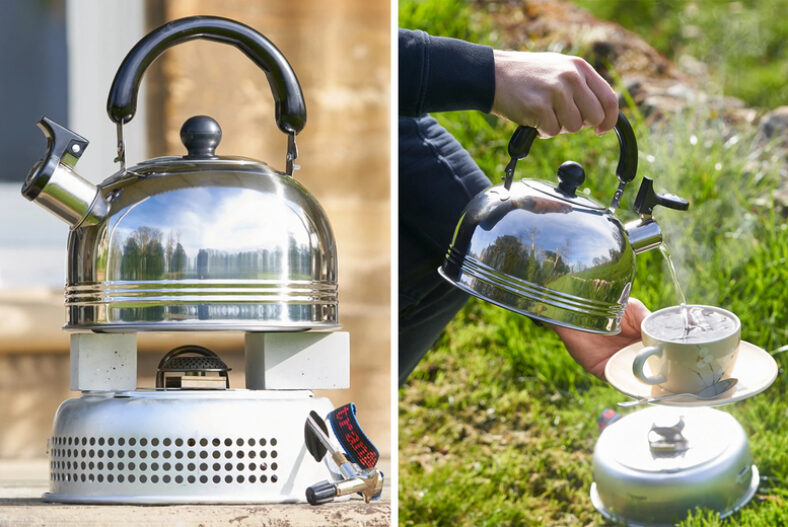 2L Camping Kettle £10.99 instead of £34.99