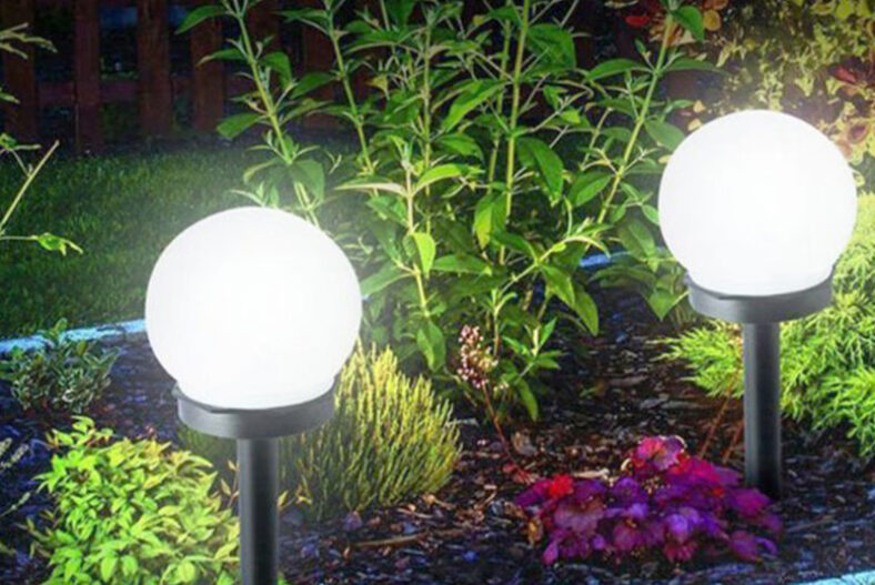 Round Solar Plug Bulb – Two Colours & Two Options! £7.99 instead of £17.99
