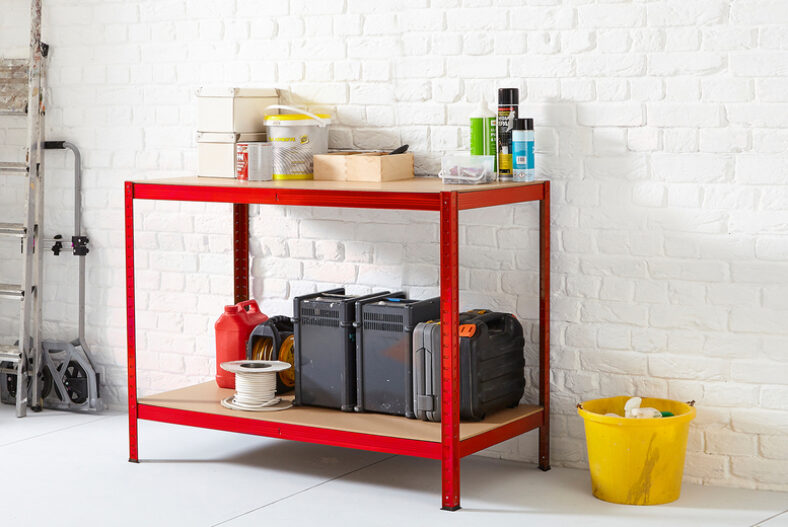 Large Workbench & Storage Unit – 3 Colours £41.99 instead of £119.99