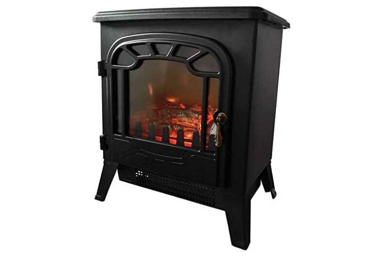 Electric Fire Black Portable Heating £59.99 instead of £74.99
