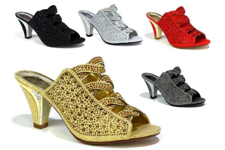 Womens Open Toe Heel Sandals £25.99 instead of £32.99