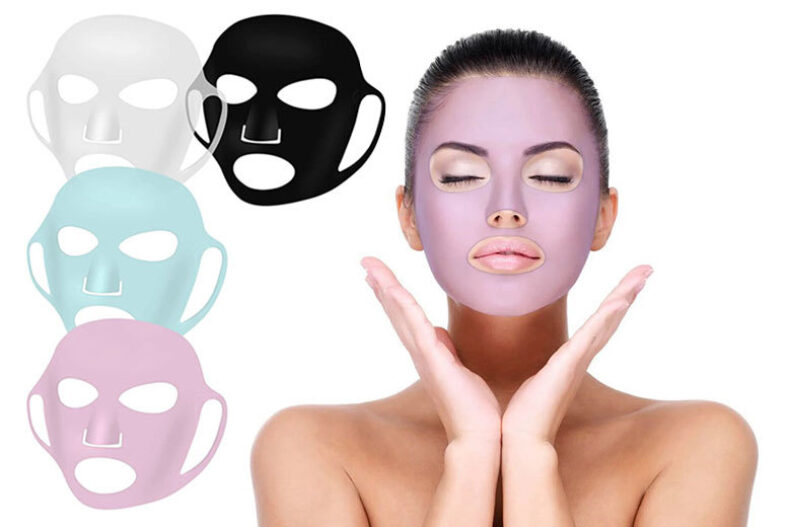 Reusable Silicone “Anti-Ageing” Face Mask – 1 or 5! £4.99 instead of £19.99