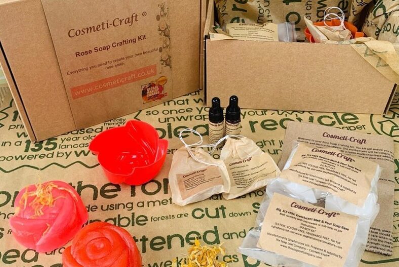 Rose Soap Crafting Kit – The Soap Loaf Company £10.99 instead of £19.99