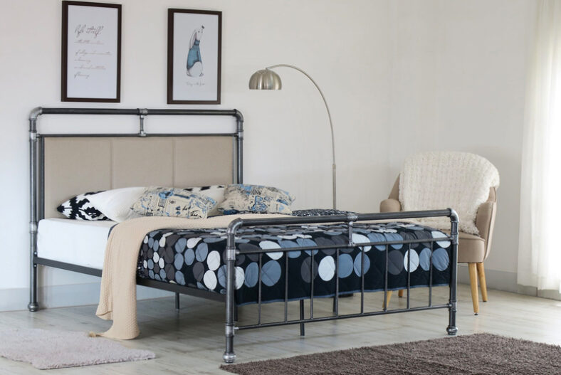 Archer Metal Bed – With or Without Mattress! £115.00 instead of £449.99