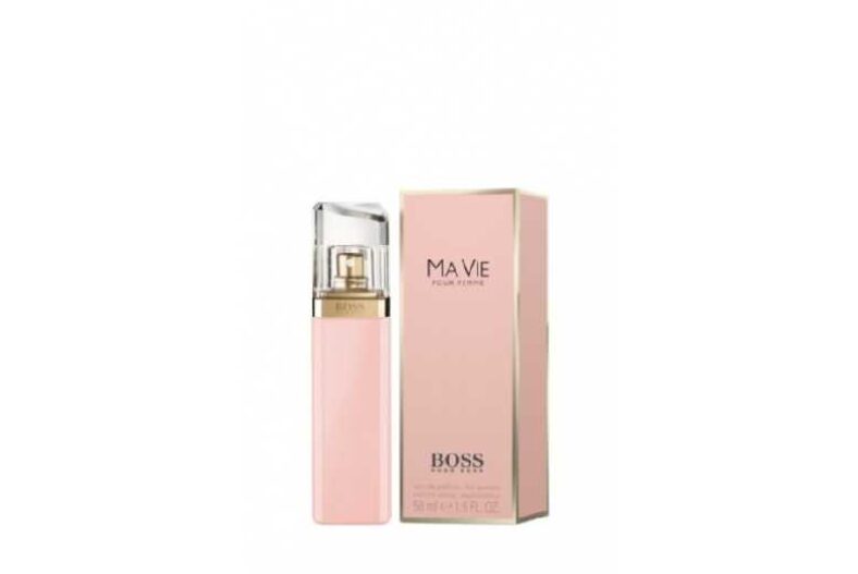 £35.49 instead of £59 for a Hugo Boss Ma Vie Pour Femme EDP 50ml – save up to 40%