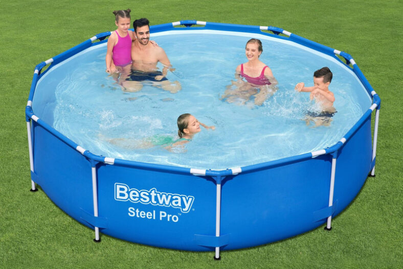 £99.99 instead of £149.99 for a Bestway 10ft steel pro pool from Bestway Store – save 33%