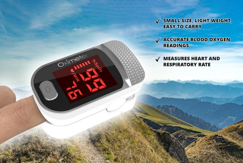 Fingertip Blood Oxygen Monitor and Pulse Oximeter £12.99 instead of £39.99