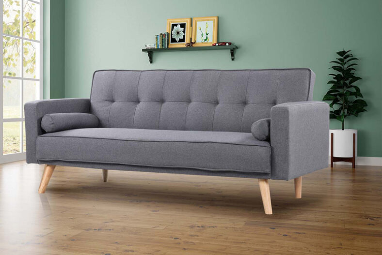 Herera Premium New Foam Sofa Bed – 3 Colour Options £250.00 instead of £399.99