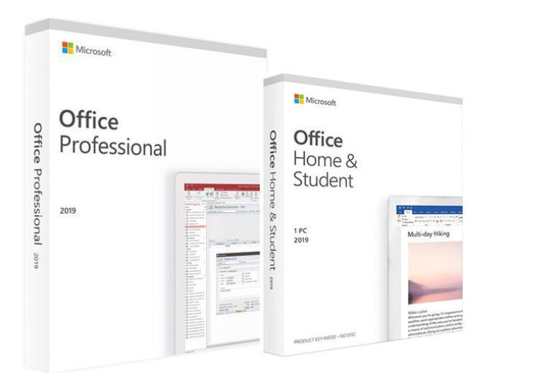 Microsoft Office 2019 Home & Student – Professional Option £19.00 instead of £149.00