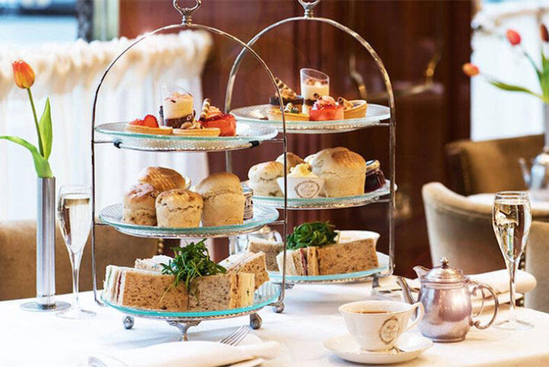 Prosecco Afternoon Tea – Spa Access Upgrade – For 2, 3 or 4 – Hall Garth Hotel £29.00 instead of £44.00