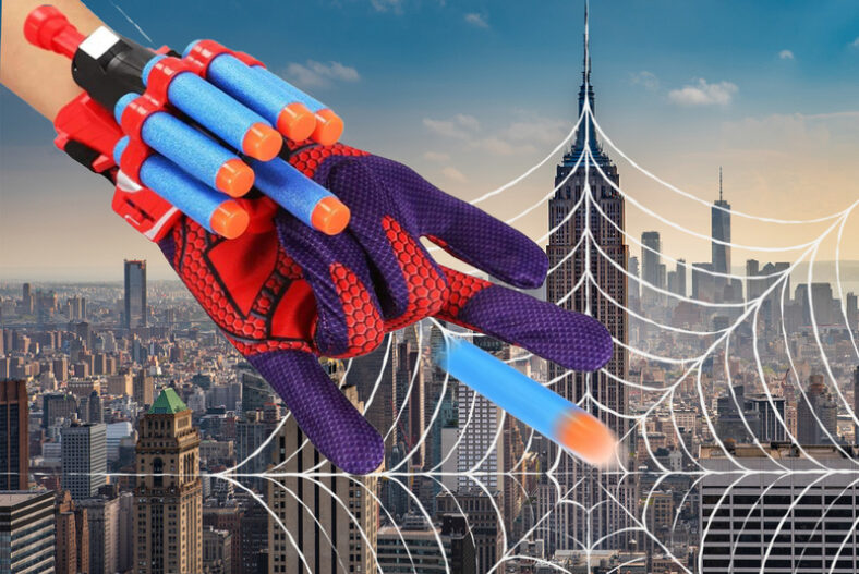 Spiderman Inspired Web Launcher Wrist Toy – 2 Options! £3.99 instead of £7.99