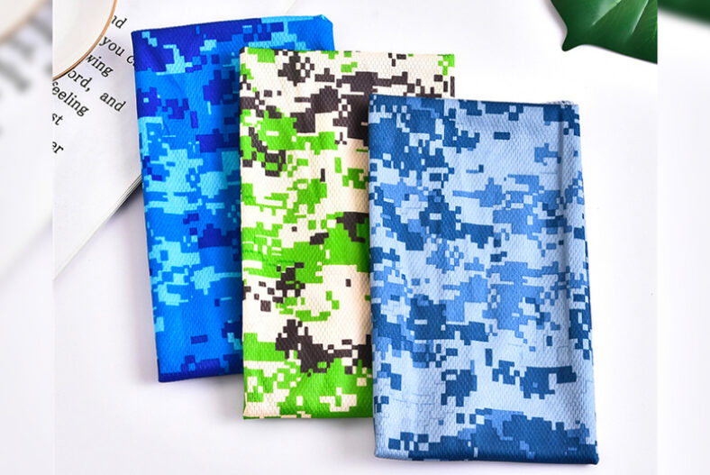 From £4.99 instead of £14.99 for Digital Camo Sports Towels from Pollyjoy – save up to 67%
