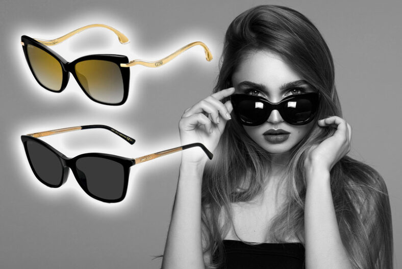 Jimmy Choo Designer Sunglasses – 2 Design Options £103.99 instead of £200.00